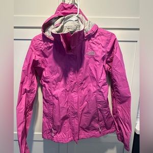 North Face woman’s rain coat